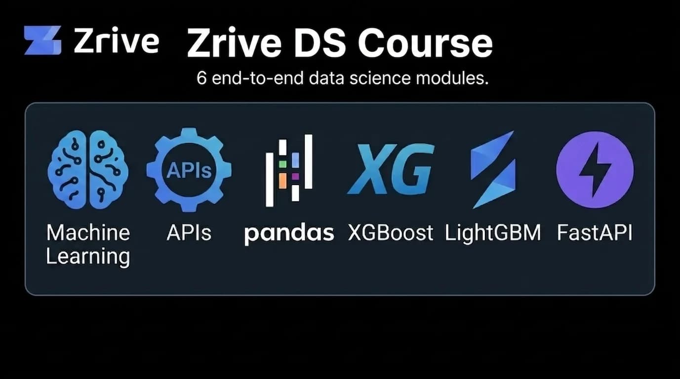 Zrive DS Course cover